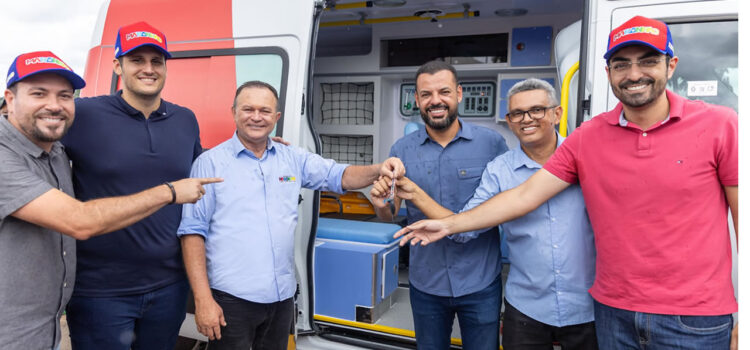 Brandão inicia obra da Estrada do Jacaré e da Beira Rio, entrega unidade do Viva/Procon, delegacia e ambulância para população de Penalva